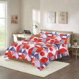 Reversible Scott Duevt set, Printed Quilt with Pillowcases set, 50% Cotton, 50 % Polyester, UK All Bedding set.