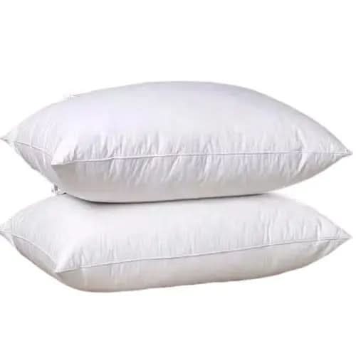 Set of 2 Bounce Back Hollow Fiber Pillows for Ultimate Comfort and Support.