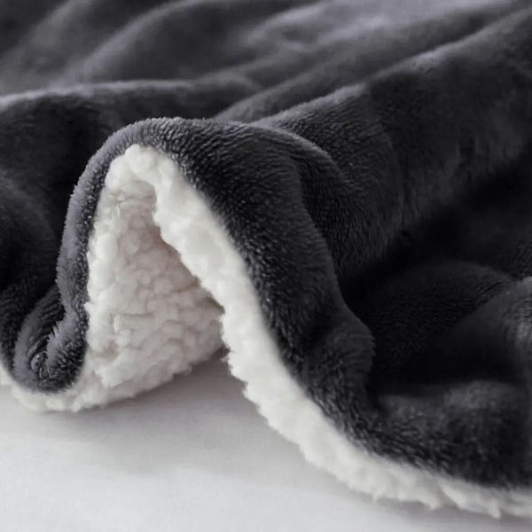 Sherpa Fleece Blanket – Soft, Fluffy & Reversible - Victoria Cart