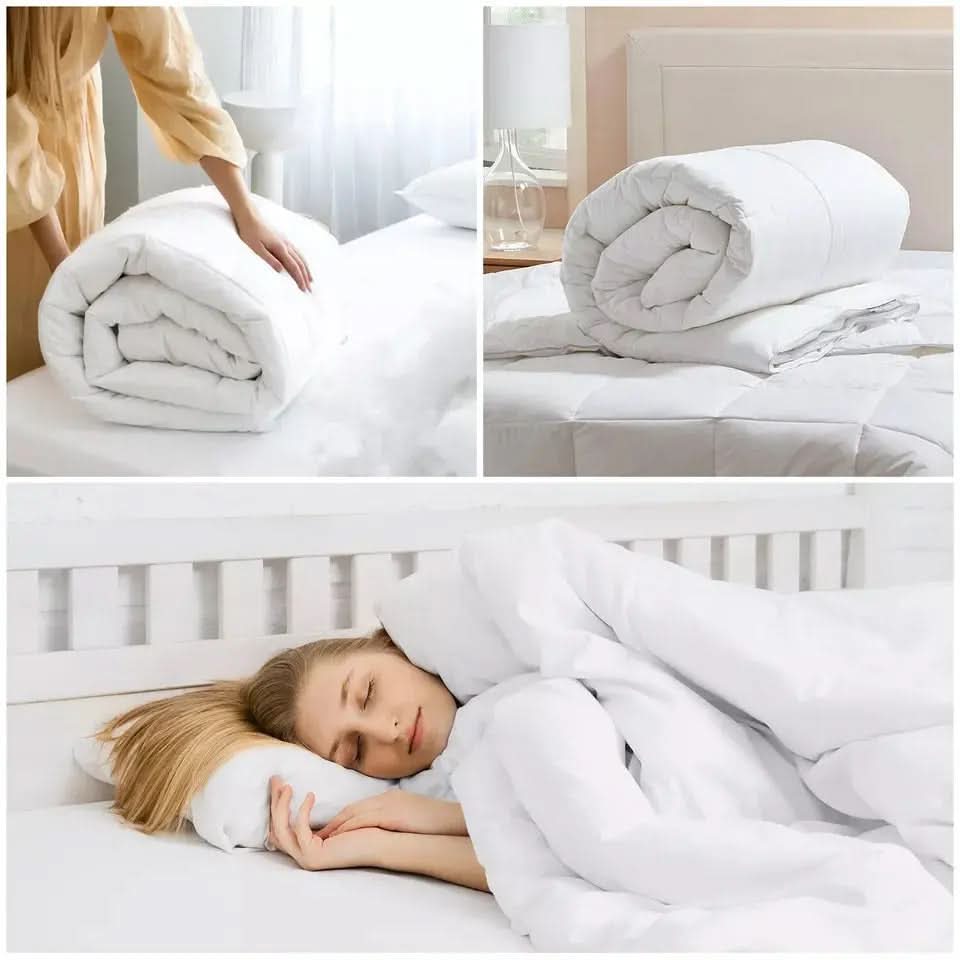 UK Made Lightweight Anti-Allergy Summer Duvet - 4.5, 10.5, 13.5, 15.0 Tog Hollowfibre Quilt.