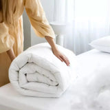 UK Made Lightweight Anti-Allergy Summer Duvet - 4.5, 10.5, 13.5, 15.0 Tog Hollowfibre Quilt.