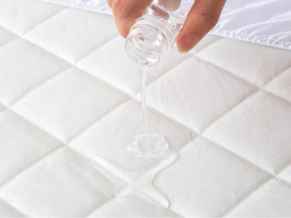 Waterproof Quilted Mattress Protector, Ultimate Bedding Protection, Washable, Breathable, Soft.Kingsize, Double.